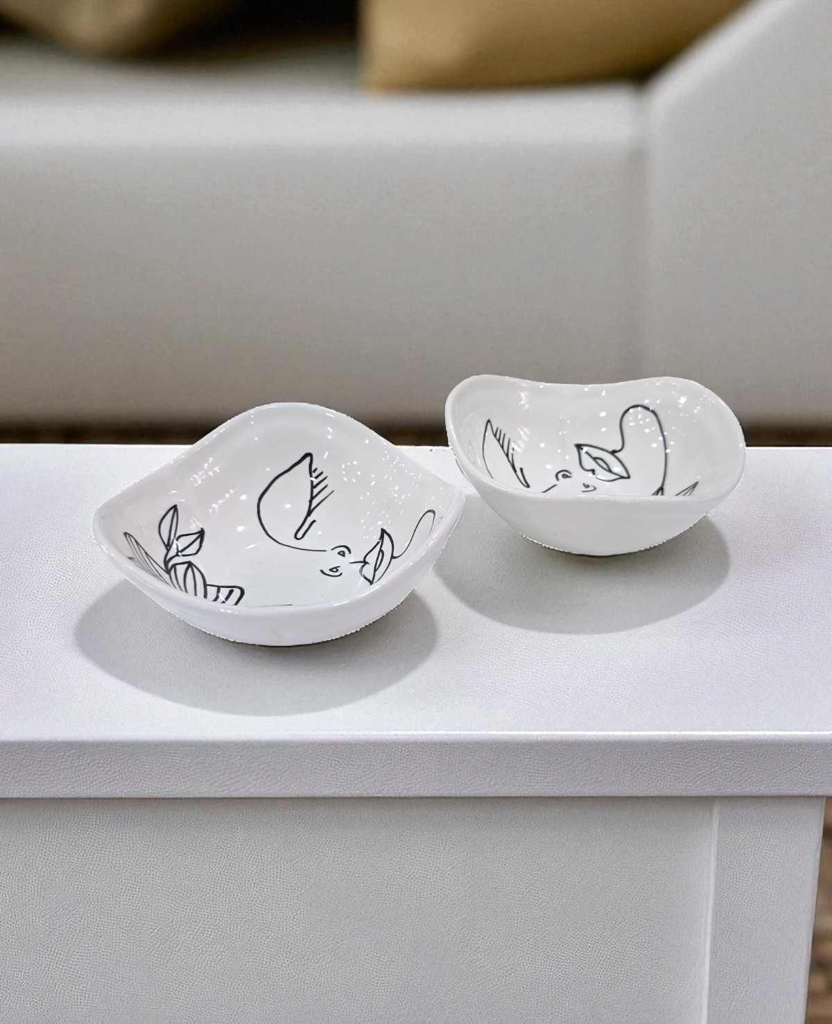 Bol Artichaut Face Art – Image 3