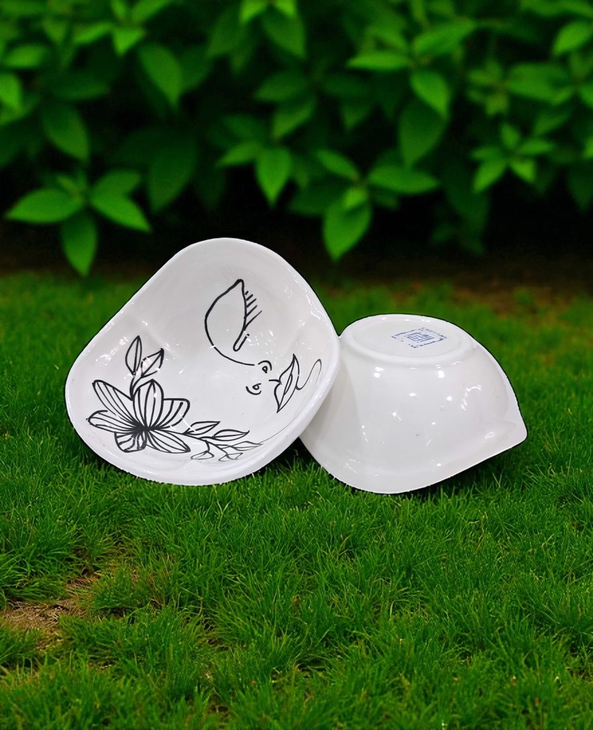 Bol Artichaut Face Art – Image 2