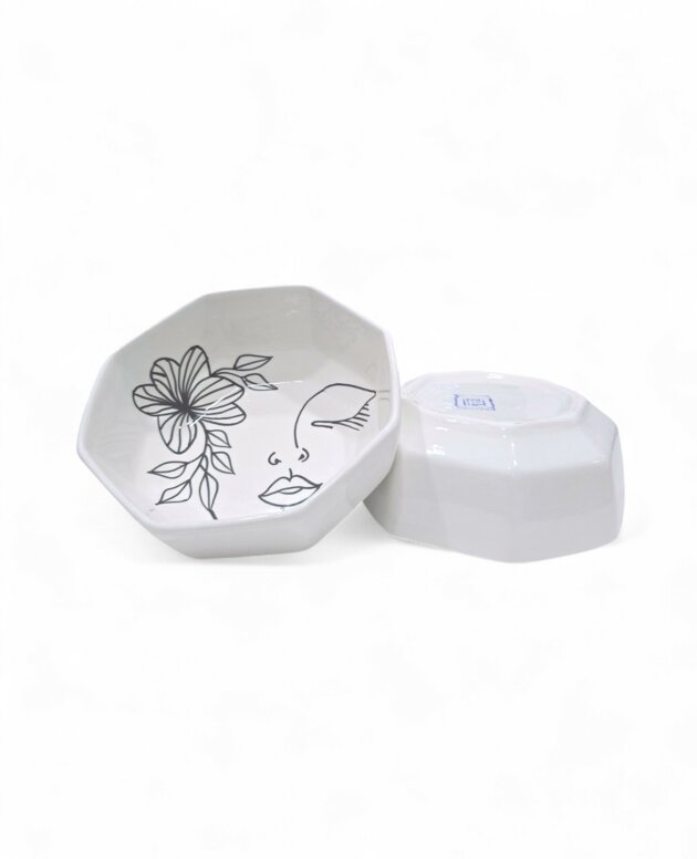 Bol Hexagonal Face Art