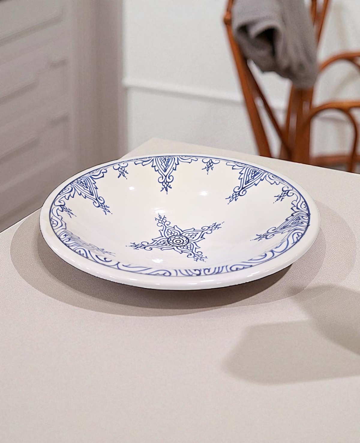 Plat Couscous Chkala Lara Bleu – Image 5