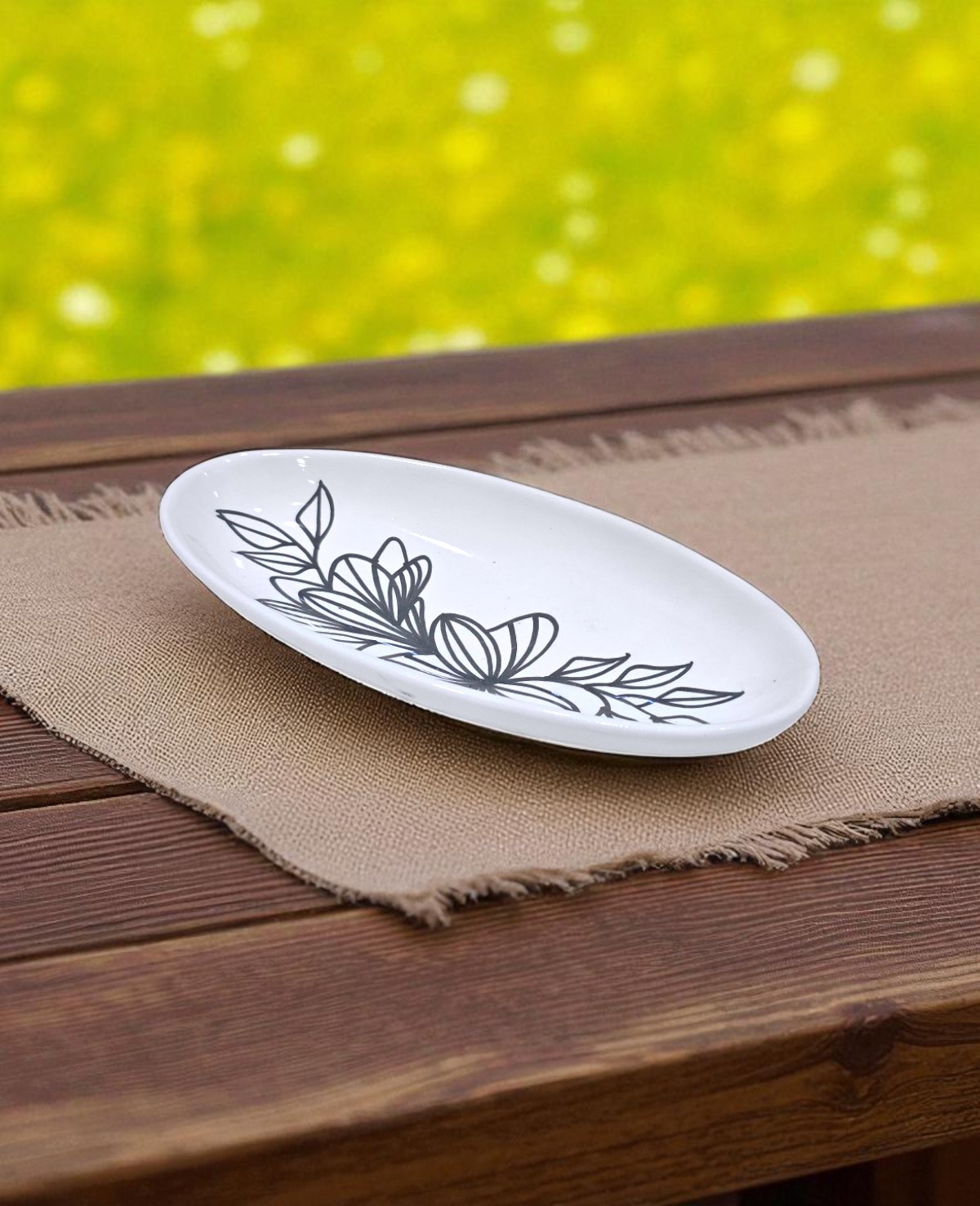 Saladier Ovale Face Art – Image 8