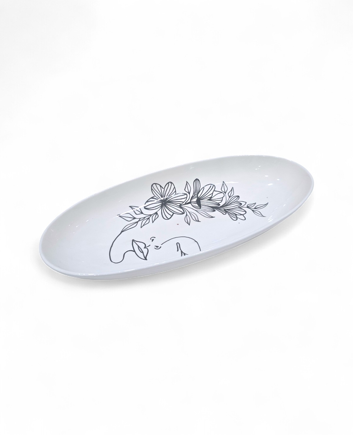 Saladier Ovale Face Art – Image 3