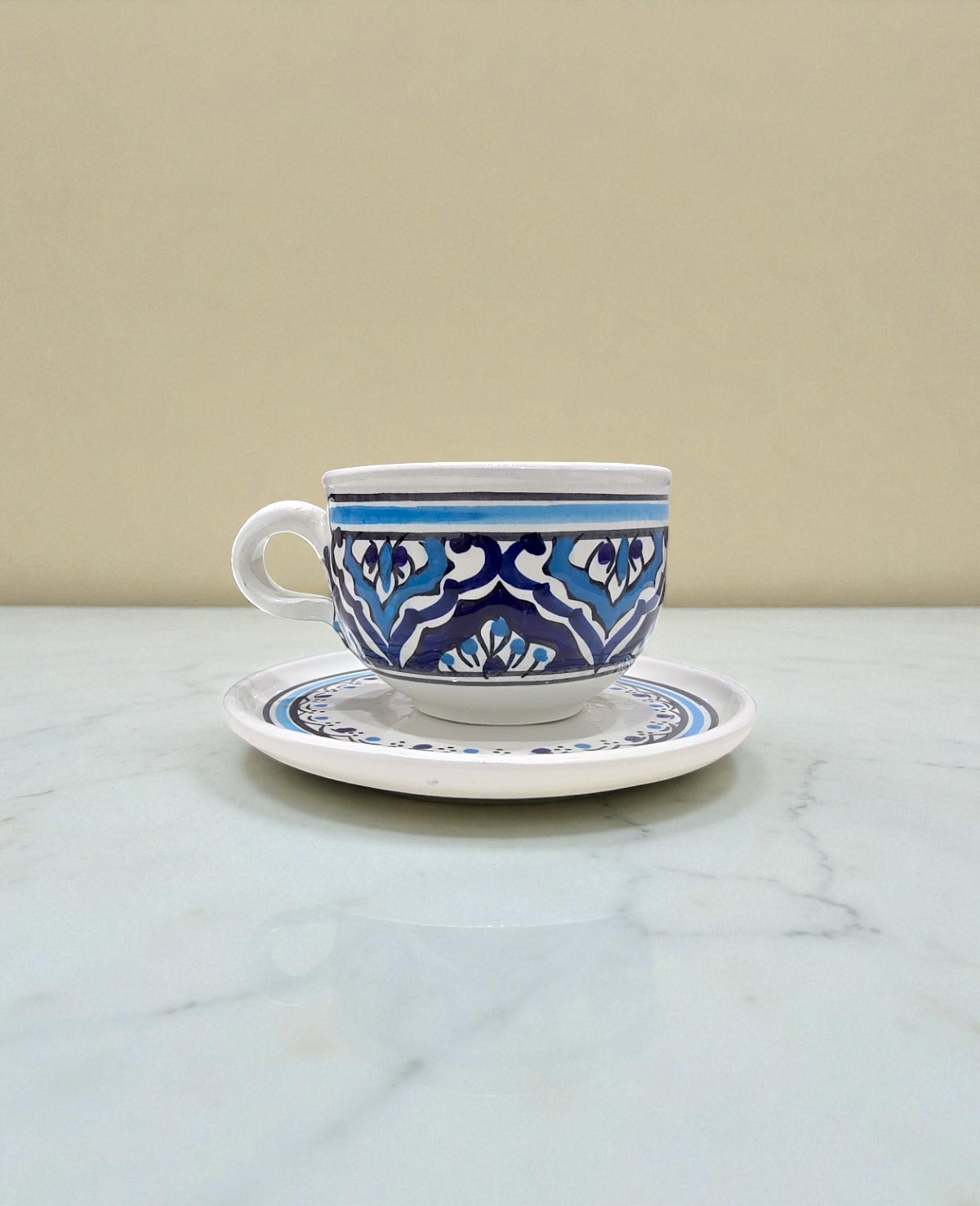 Tasse et Sous Tasse Azur – Image 2