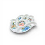 Plateau Apéritif Khomsa Flowers Pastel