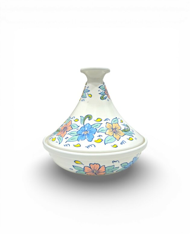 Tajine Marocain Flowers Pastel