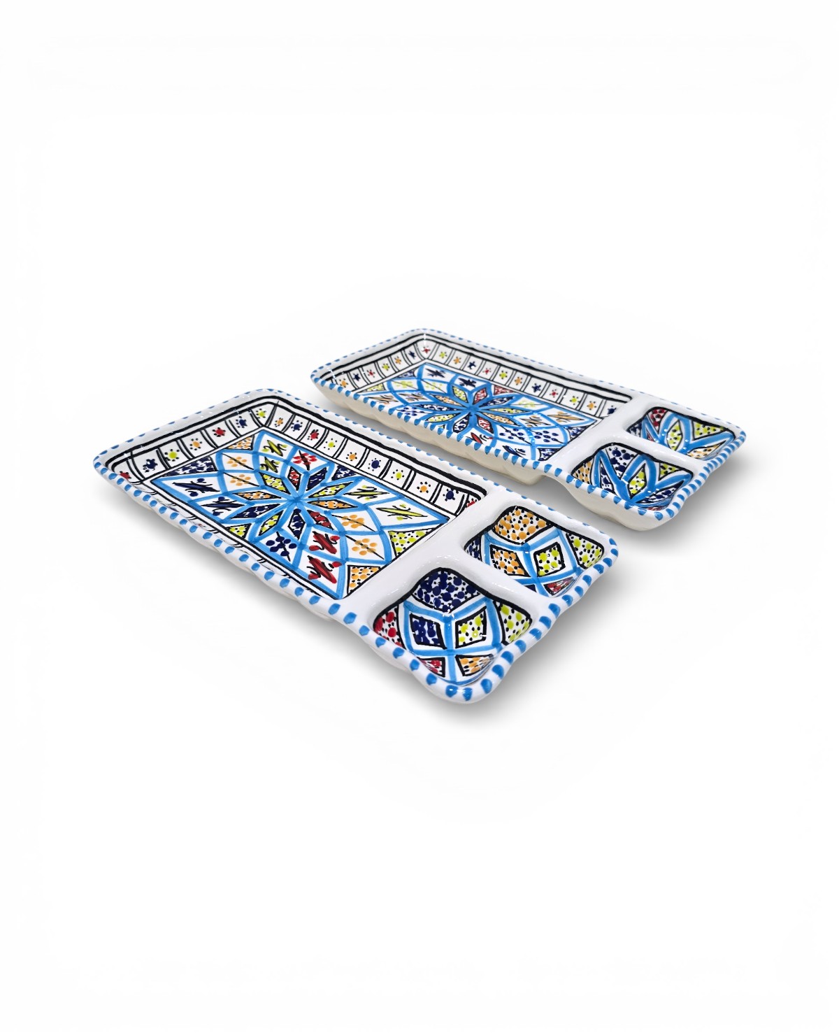 Plateau Mayo-Ketchup Arabesque Turquoise – Image 8