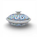 Soupière Arabesque Turquoise