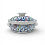 Soupière Tanjra Arabesque Turquoise