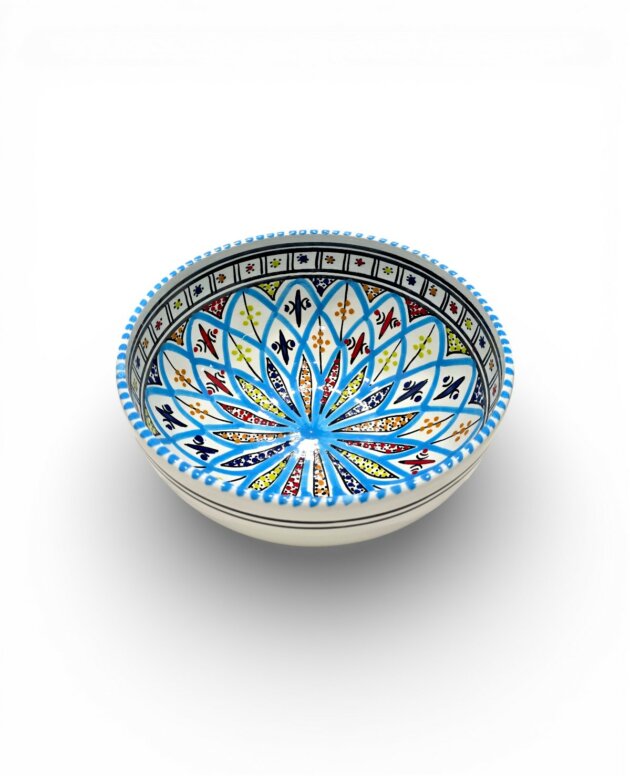 Bol Saladier Arabesque Turquoise