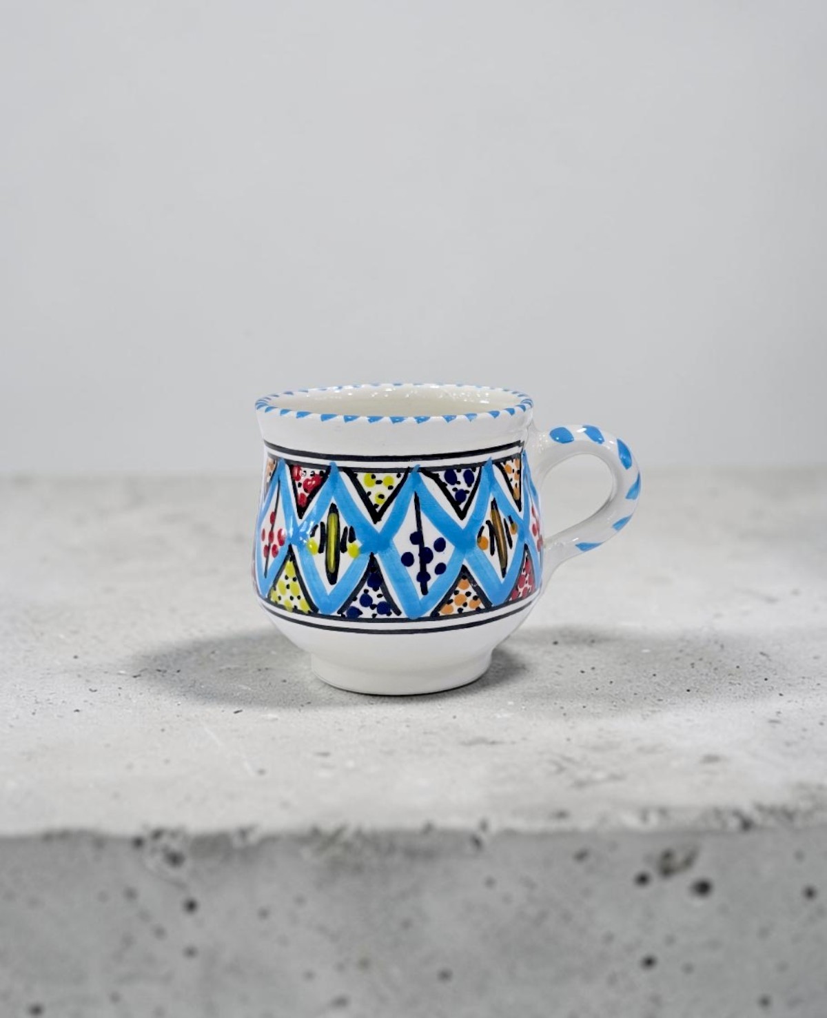 Halleb Arbi Bombée Arabesque Turquoise – Image 2
