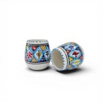 Chope Bombé Arabesque Turquoise