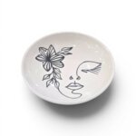 Assiette Jatte Face Art