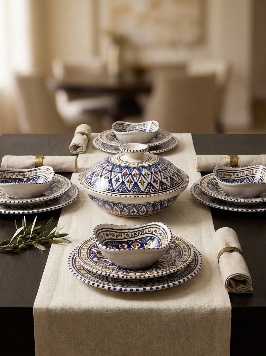 Service Arabesque Bleu – Image 3