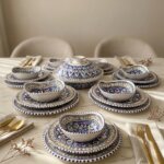 Service Arabesque Bleu