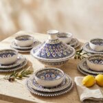 Service Arabesque Bleu Classique