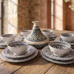 Service Arabesque Vert Classique